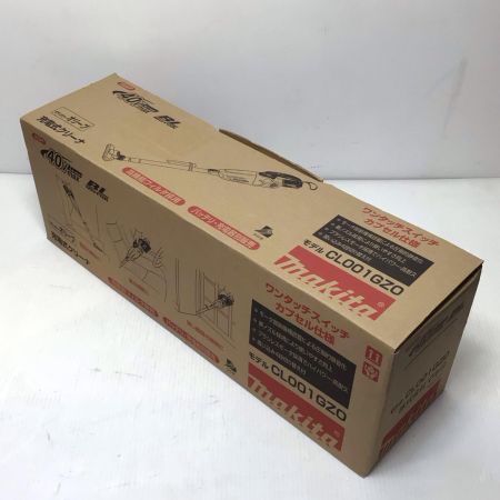  MAKITA マキタ クリーナー 程度A ノズル・ストレートパイプ・サッシノズル・取説付 コードレス式 40v 0029408Y CL001GZO オリーブ