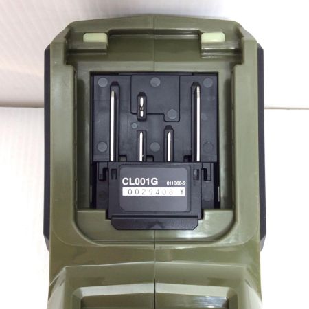  MAKITA マキタ クリーナー 程度A ノズル・ストレートパイプ・サッシノズル・取説付 コードレス式 40v 0029408Y CL001GZO オリーブ