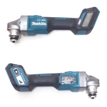  MAKITA マキタ ディスクグラインダー 未使用品(S) ケース付 コードレス式 100mm 40v 0005094Y ホイールカバー、グリップなし GA017G ブルー