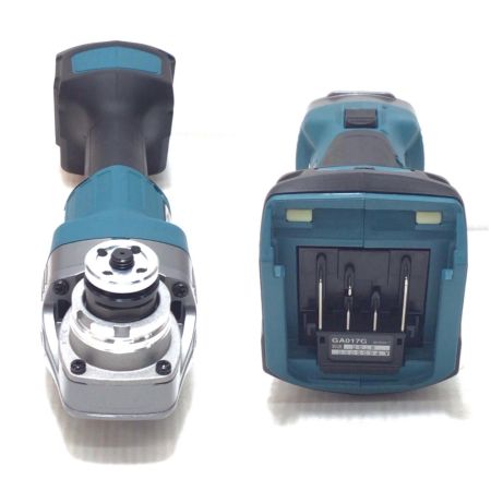  MAKITA マキタ ディスクグラインダー 未使用品(S) ケース付 コードレス式 100mm 40v 0005094Y ホイールカバー、グリップなし GA017G ブルー