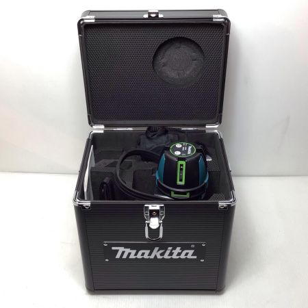  MAKITA マキタ 墨出し器 未使用品(S) 受光器・ケース付 コードレス式 10.8v 2504220 美品 SK507GDN ブルー