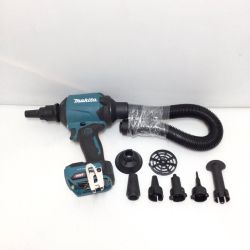 ΘΘ MAKITA マキタ エアダスタ 程度B ホース・ノズル各種付 コードレス式 40v 79554K 使用感有 AS001G ブルー Bランク