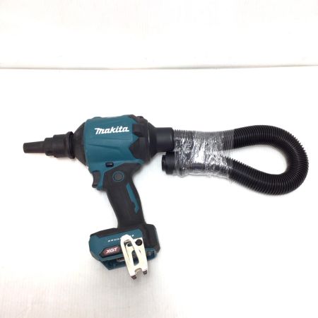  MAKITA マキタ エアダスタ 程度B ホース・ノズル各種付 コードレス式 40v 79554K 使用感有 AS001G ブルー
