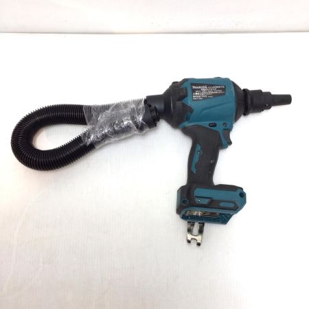  MAKITA マキタ エアダスタ 程度B ホース・ノズル各種付 コードレス式 40v 79554K 使用感有 AS001G ブルー