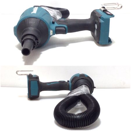  MAKITA マキタ エアダスタ 程度B ホース・ノズル各種付 コードレス式 40v 79554K 使用感有 AS001G ブルー