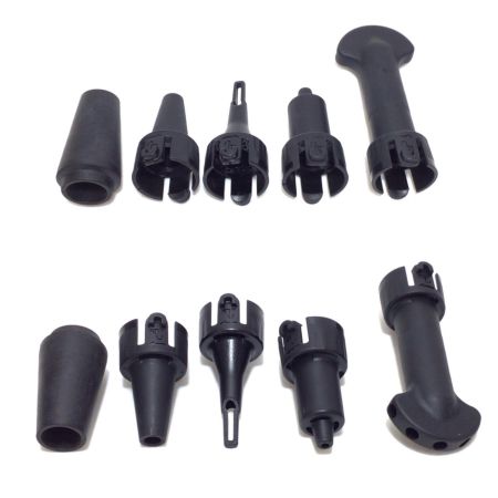  MAKITA マキタ エアダスタ 程度B ホース・ノズル各種付 コードレス式 40v 79554K 使用感有 AS001G ブルー