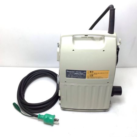  MAKITA マキタ 集じん機 未使用品(S) 付属品完備 コード式 11496 421S(P) ホワイト