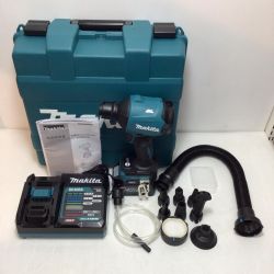 ΘΘ MAKITA マキタ エアダスタ 未使用品(S) 充電器・充電池1個・ケース付 コードレス式 40v 130130K AS001GRD ブルー Sランク