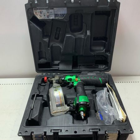 HITACHI 日立 41mm 高圧ねじ打ち機 WF4H3 グリーン