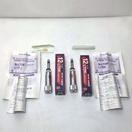  KANON トルクドライバー 程度A 2本セット 12LTDK