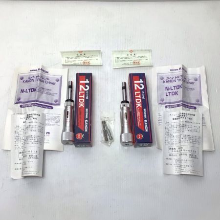  KANON トルクドライバー 程度A 2本セット 12LTDK