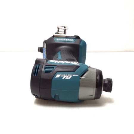  MAKITA マキタ インパクトドライバ 未使用品(S) 充電器・充電池2個・ケース付 コードレス式 18v 6.0Ah 785816 TD173DRGX ブルー