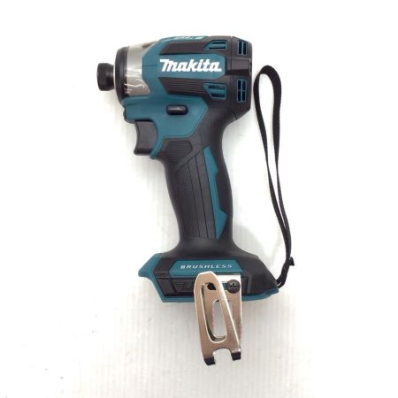  MAKITA マキタ インパクトドライバ 未使用品(S) 充電器・充電池2個・ケース付 コードレス式 18v 6.0Ah 785817 TD173DRGX ブルー