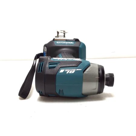  MAKITA マキタ インパクトドライバ 未使用品(S) 充電器・充電池2個・ケース付 コードレス式 18v 6.0Ah 785817 TD173DRGX ブルー