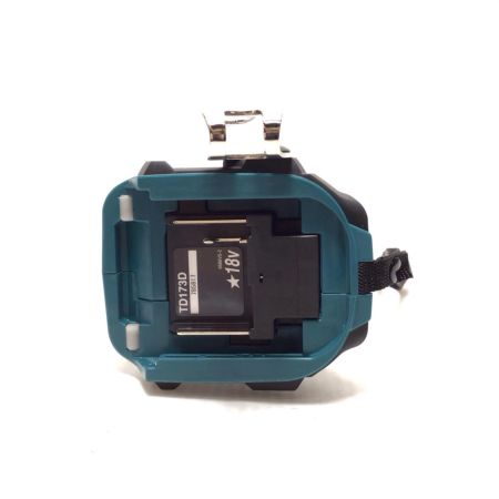  MAKITA マキタ インパクトドライバ 未使用品(S) 充電器・充電池2個・ケース付 コードレス式 18v 6.0Ah 785817 TD173DRGX ブルー