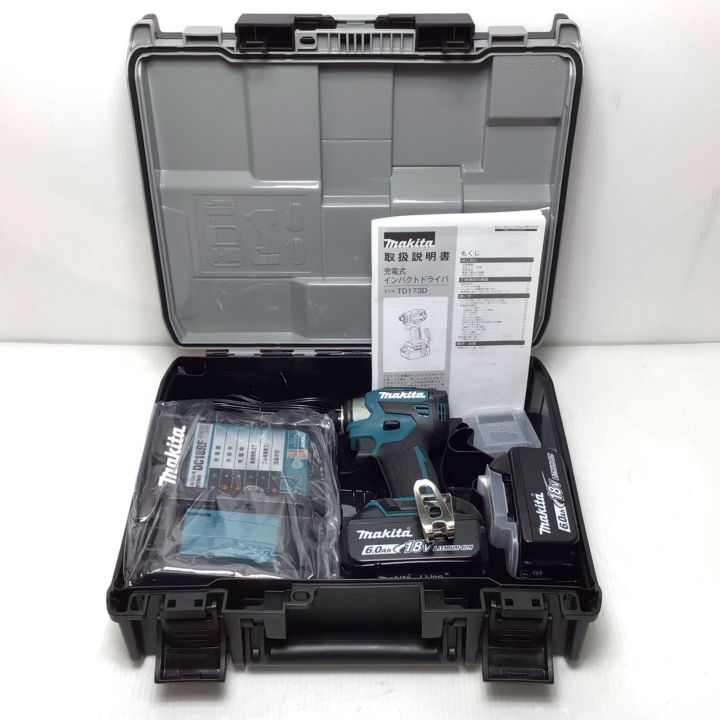 MAKITA マキタ インパクトドライバ 未使用品(S) 充電器・充電池2個