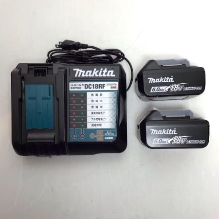 MAKITA マキタ インパクトドライバ 未使用品(S) 充電器・充電池2個・ケース付 コードレス式 18v 757066 TD173DRGX オリーブ