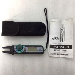 ΘΘ KYORITSU フォークカレントテスタ 程度B ケース付 2300R Bランク