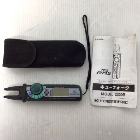  KYORITSU フォークカレントテスタ 程度B ケース付 2300R