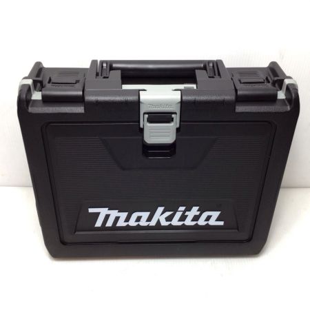  MAKITA マキタ インパクトドライバ 未使用品(S) 充電器・充電池2個・ケース付 コードレス式 18v 697920 TD173DRGXB ブラック