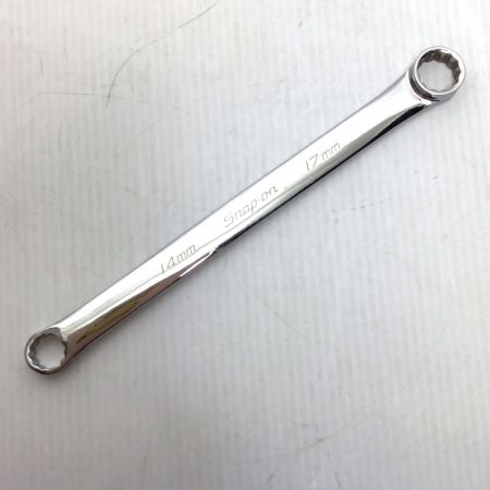  Snap-on スナップオン 両口メガネレンチ 程度B 14mm/17mm XDHSFM1417