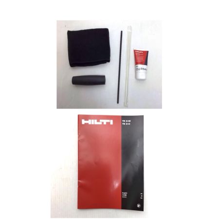  Hilti ヒルティ ロータリーハンマドリル 程度B サイドハンドル、ケース付 コード式 097800 保管品 TE 3-C レッド