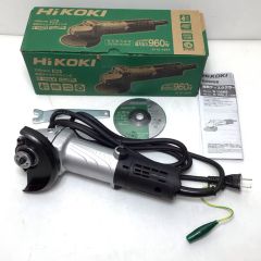  HiKOKI ハイコーキ ディスクグラインダー 未使用品(S) 付属品完備 コード式 100mm CB20012 G10SL5 ブラック Sランク