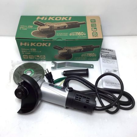  HiKOKI ハイコーキ ディスクグラインダー 未使用品(S) 付属品完備 コード式 125mm M930024 G13S5 グレー