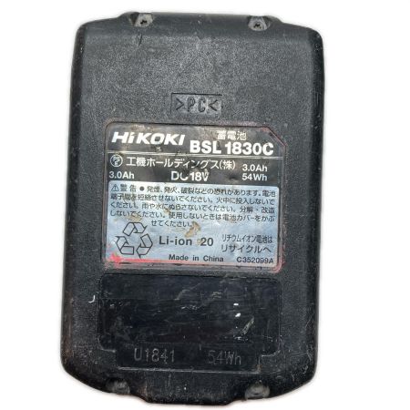  HiKOKI ハイコーキ 全ネジカッタ 充電池1個付 18v CL18DSL ブラック