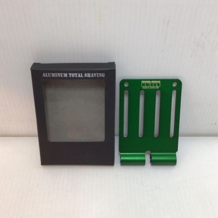  KNICKS ベルトループ 未使用品(S) 削り出しアルミベルトループL ALU-15L-G グリーン