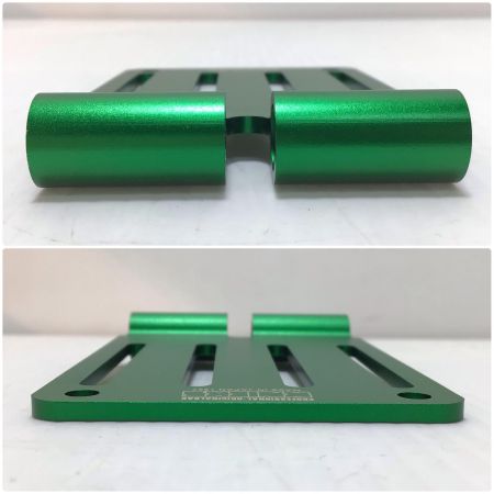  KNICKS ベルトループ 未使用品(S) 削り出しベルトループL ALU-15L-G グリーン