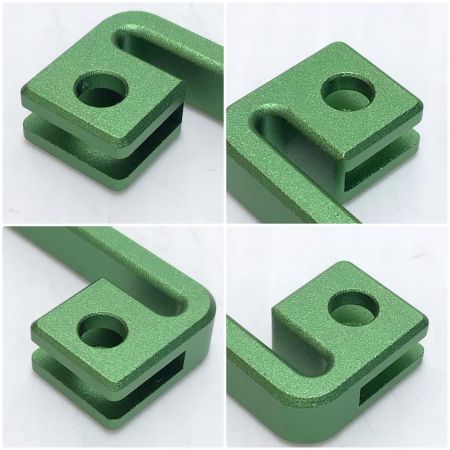  KNICKS サスペンダー用フック 未使用品(S) アルミベルトループ専用前部サスペンダー用フック ALU15L-SF-G グリーン