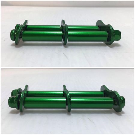  KNICKS 金具一式 程度A アルミアルマイト加工金具一式 ALU-1-G グリーン