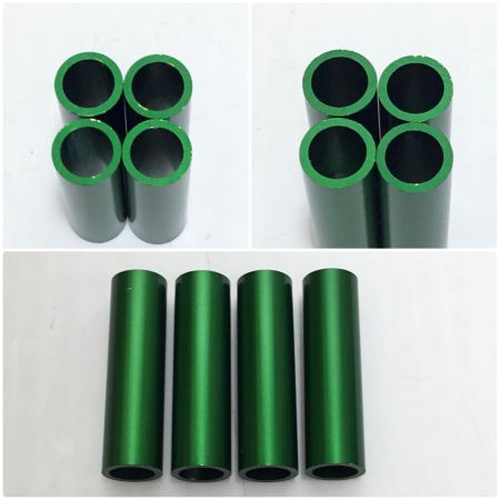  KNICKS 金具一式 未使用品(S) アルミアルマイト加工金具一式 ALU-1-G グリーン