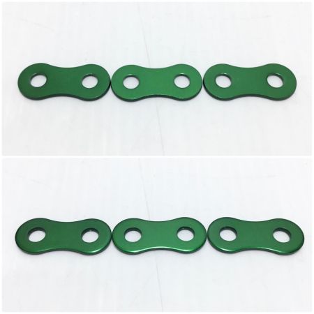  KNICKS 金具一式 未使用品(S) アルミアルマイト加工金具一式 ALU-1-G グリーン