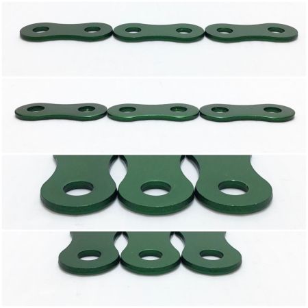  KNICKS 金具一式 未使用品(S) アルミアルマイト加工金具一式 ALU-1-G グリーン