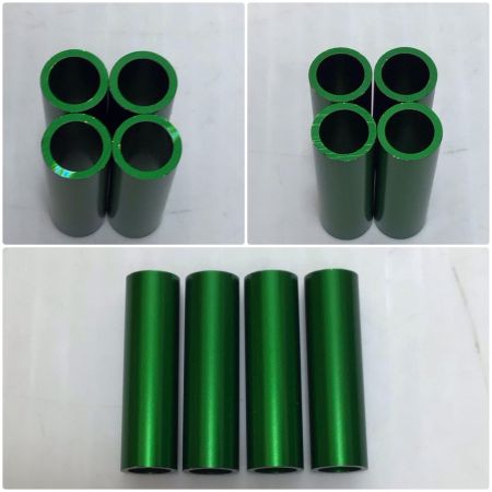  KNICKS 金具一式 未使用品(S) アルミアルマイト加工金具一式 ALU-1-G グリーン