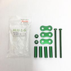 ΘΘ KNICKS 工具一式 未使用品(S) アルミアルマイト加工金具一式 ALU-1-G グリーン Sランク