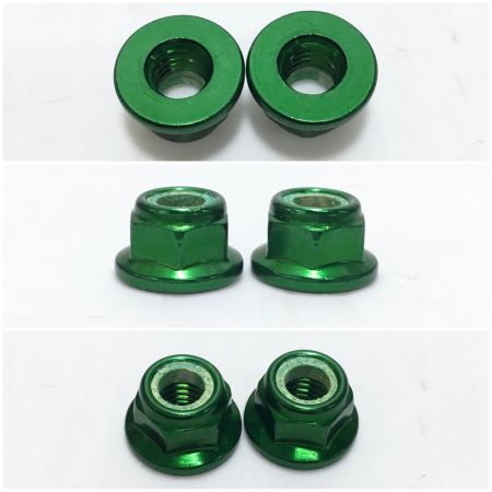  KNICKS 工具一式 未使用品(S) アルミアルマイト加工金具一式 ALU-1-G グリーン