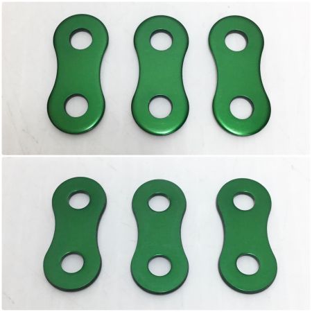  KNICKS 工具一式 未使用品(S) アルミアルマイト加工金具一式 ALU-1-G グリーン