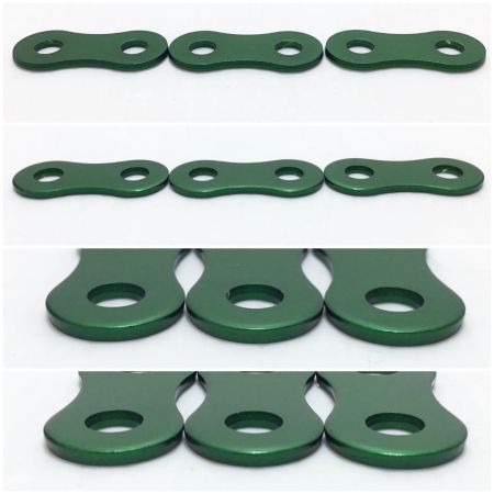  KNICKS 工具一式 未使用品(S) アルミアルマイト加工金具一式 ALU-1-G グリーン