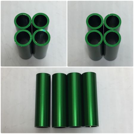  KNICKS 金具一式 未使用品(S) アルミアルマイト加工金具一式 ALU-1-G グリーン