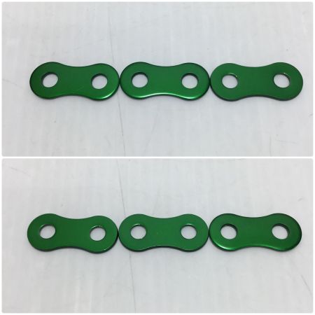  KNICKS 金具一式 未使用品(S) アルミアルマイト加工金具一式 ALU-1-G グリーン