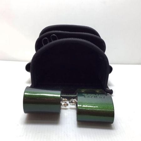  KNICKS チェーンタイプ総ヌメ革使用3段腰袋 程度A KBB-301DDX ﾏｼﾞｮｰﾗｶﾗｰ グリーン