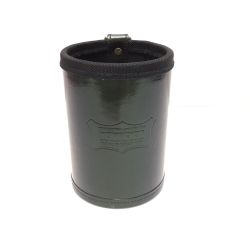 ΘΘ KNICKS ヌメ革ダストボックス 程度A KBS-100DC マジョーラカラー グリーン Aランク