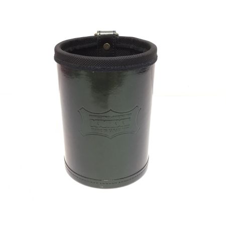  KNICKS ヌメ革ダストボックス 程度A KBS-100DC マジョーラカラー グリーン