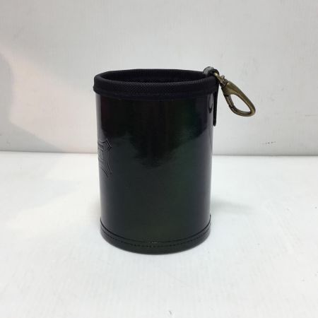  KNICKS ヌメ革ダストボックス 程度A KBS-100DC マジョーラカラー グリーン