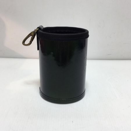  KNICKS ヌメ革ダストボックス 程度A KBS-100DC マジョーラカラー グリーン