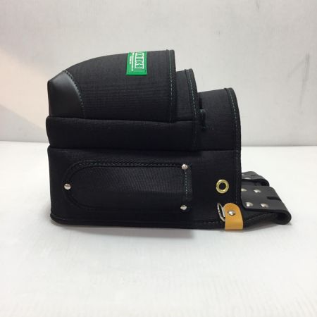  KNICKS 3段チェーン後付けタイプ腰袋 程度A KB-212NSDX ｸﾞﾘｰﾝﾜｯﾍﾟﾝ ブラック