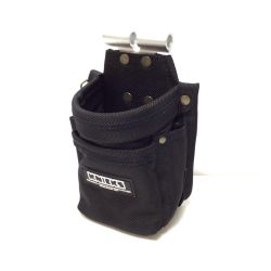 ΘΘ KNICKS コーデュラバリスティック生地アルミ補強VA小物腰袋 程度A BA-202VADX ブラック Aランク